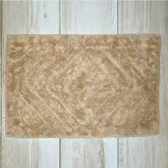 Alfombra de Algodon Rombos Beige - comprar online