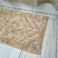 Alfombra de Algodon Rombos Beige