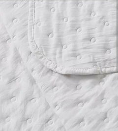 Cubrecama Quilt + 2 Fundas King Blanco en internet