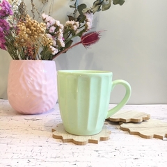 Mug Vainilla Color Verde