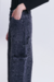 Jeans CARGO WORN BLACK - tienda online