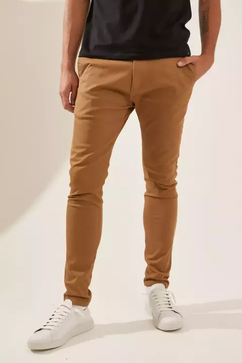 PANTALON GABARDINA AIRBORN (CAMEL)