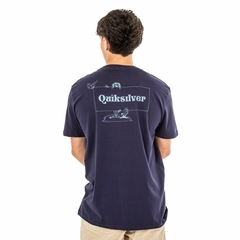 REMERA QUIKSILVER JUNGLEMAN (AZUL) - comprar online