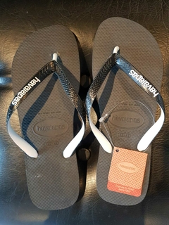 OJOTAS HAVAIANAS (NEGRAS LISAS)