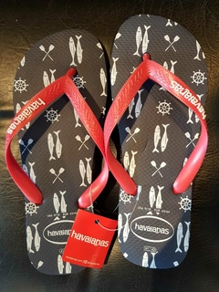 OJOTAS HAVAIANAS (AZUL ESTAMPADA)