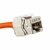 Conector Cat6A blindado fêmea Jack Keystone RJ45 original