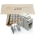 Conector Keystone Cat6 Furukawa fêmea Gigalan RJ45 com embalagem e acessórios visíveis.