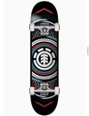 Skate Element Completo Hatched Red Blue 8''