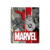 Cuaderno espiralado 16x21 t/d Marvel x80 hjs rayado MOOVING