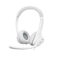 AURICULAR LOGITECH CON MICROFONO USB H390 WHITE