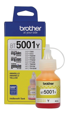 TINTA BROTHER  BT5001 Y (CONSULTAR STOCK)