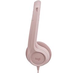 AURICULAR LOGITECH CON MICROFONO USB H390 ROSA en internet