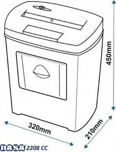 DESTRUCTORA DE PAPEL DASA 2208 en internet