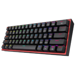 TECLADO MECANICO REDRAGON FIZZ PRO RGB RED SWITCH INALAMBRICO/BT - comprar online