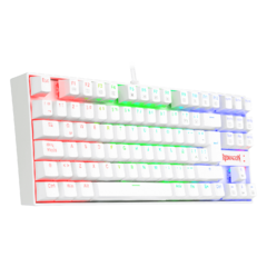 TECLADO MECANICO REDRAGON KUMARA K552RGB WHITE ESP RED SWITCH - Compra Digital