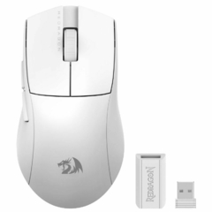 Mouse Redragon K1NG Pro M916-PRO-1K (WHITE) inalambrico/BT/Cableada USB-C a USB-A - (copia)