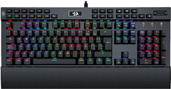 Teclado Redragon YAMA K550 RGB negro Mecanico ESP - QWERTY Outemu Purple