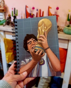 Cuaderno Maradona