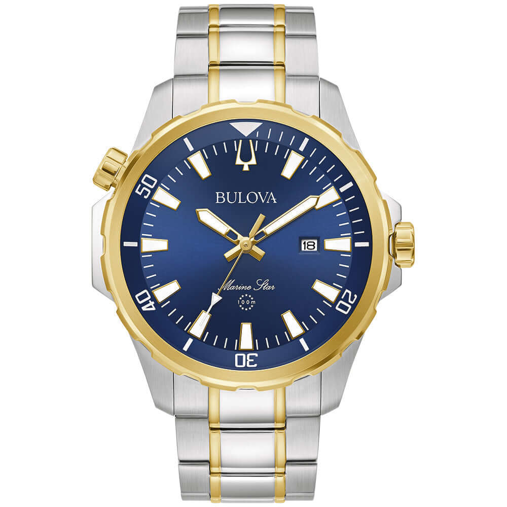 Reloj best sale bulova azul