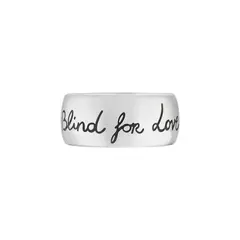 Anillo Gucci plata 925 blind for love ring 9mm en internet
