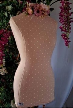 Manequim Provençal Skin Poá Rosa Nude - comprar online