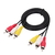 Cable de Audio y Video 3RCA a 3RCA (x1.80m) NOGA AC-300 - comprar online