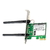 Placa de red Wi-Fi PCIe TENDA WIFI W322E 300mbps 2 antenas Desmontables 5dBi - La Cañada Computacion