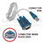 Cable USB (M) a Serial RS232 (M) EF-007F