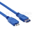 Cable adaptador OTG USB 3.0 (H) a MicroUSB 3.0 (M) x50cm Netmak NM-C90