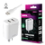 Cargador de celular con 2 puertos USB de 2.4A - SOUL (CVQ-XUSB2L) Iphone Ligthning