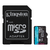 Tarjeta de Memoria MicroSD XC KINGSTON Canvas Go! Plus 128GB (170mb/s)