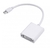 Adaptador MINI DISPLAYPORT (M) a DVI-I (H) (09-041)