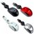 Mouse Retractil GENIUS MicroTraveler Black/Silver/Ruby/White