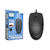 Mouse Optico Philips con Cable USB M234 (Negro)