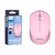 Mouse Inalámbrico PHILIPS M344 (Rosa)