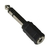 Adaptador Plug 3.5mm stereo (H) a Jack 6.5mm (M)