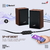 Parlantes Genius SP-HF380 Bluetooth + Jack 3.5mm USB 6W Wooden - tienda online