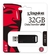 Pen Drive Kingston 32GB DT20 2.0 Negro