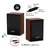 Parlantes Genius SP-HF380 Bluetooth + Jack 3.5mm USB 6W Wooden