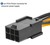 Adaptador de 6 PINES a 8 PINES para placas de video PCI-E (TP-12719) - comprar online