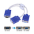 Cable Adaptador Splitter VGA (M) a 2 VGA (H)