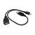 Cable Adaptador OTG Power Splitter (MicroUSB a USB Hembra + Power OTG)