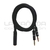 Adaptador Plug 3.5mm (H) a 2 Plug 3.5mm (M) (Auricular + Microfono) (TP-9276)