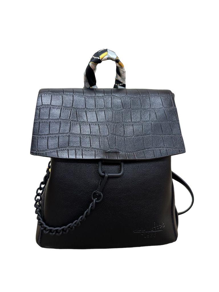 MOCHILA CARTERA LADY STORK LUZ NEGRO Calzados Hanry