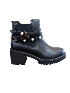 BOTA LADY STORK 0ADRI NEGRO PERLAS