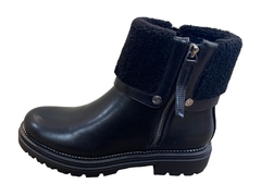 BOTA LADY STORK 0CORI NEGRO CON PIEL en internet