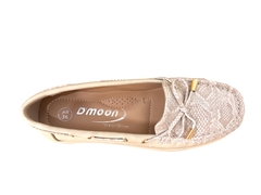 ZAPATO MOCASÍN DMOON SA080 BEIGE - comprar online