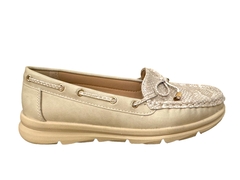 ZAPATO MOCASÍN DMOON SA080 BEIGE