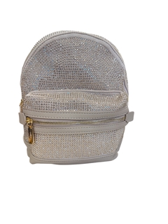 MOCHILA LADY STORK LUNA BEIGE STRASS