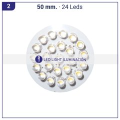 Plaquetas redondas - LED oval 5mm - Led Light Iluminacion